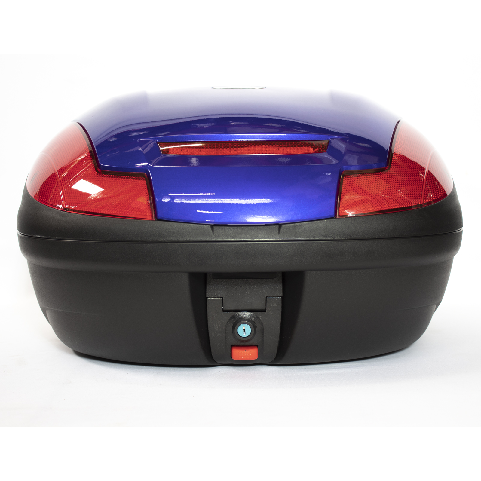 Foto 3 pulgar | Caja Porta Equipaje Kinlley para Moto 43l con Base Metálica con Led Azul