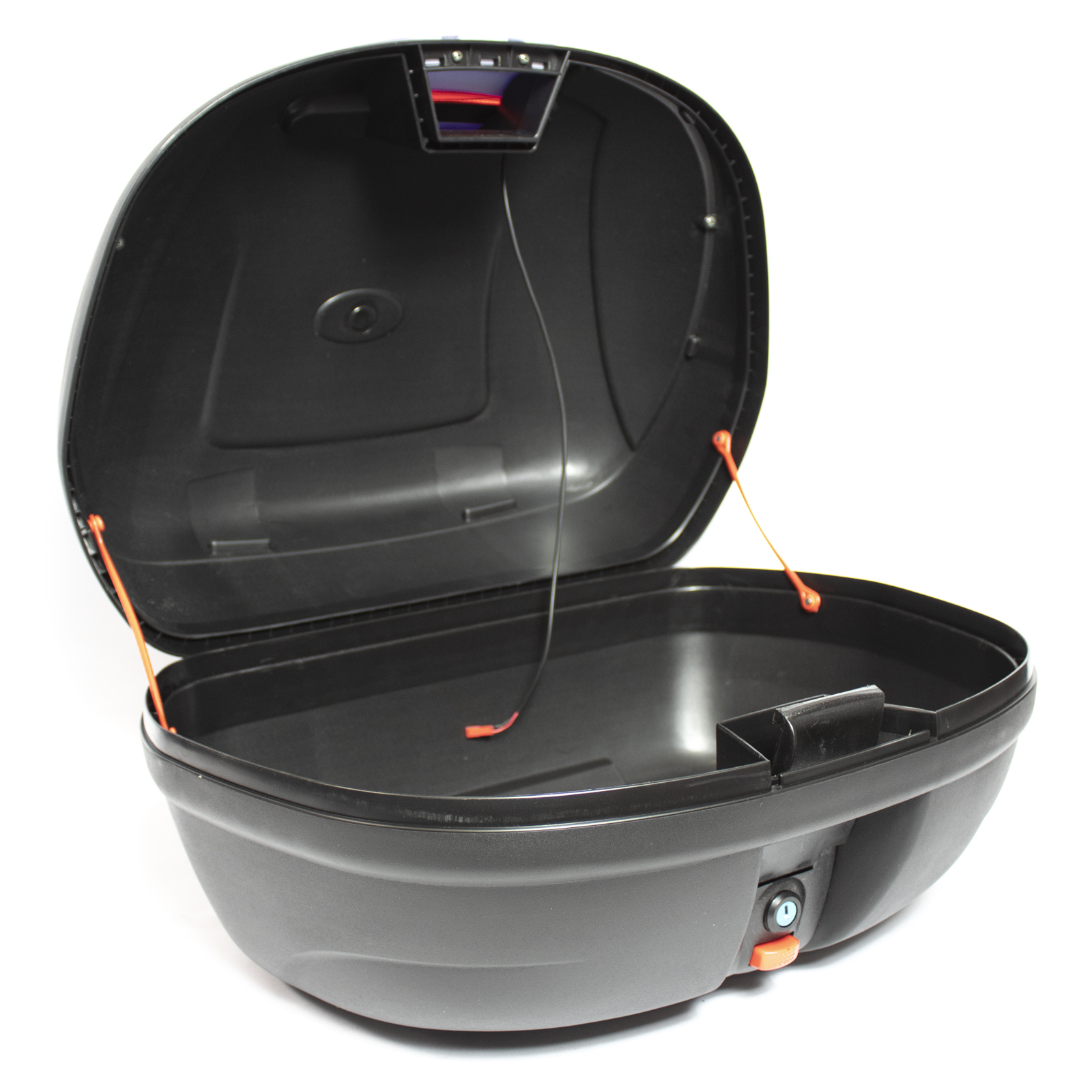 Foto 4 pulgar | Caja Porta Equipaje Kinlley para Moto 43l con Base Metálica con Led Azul