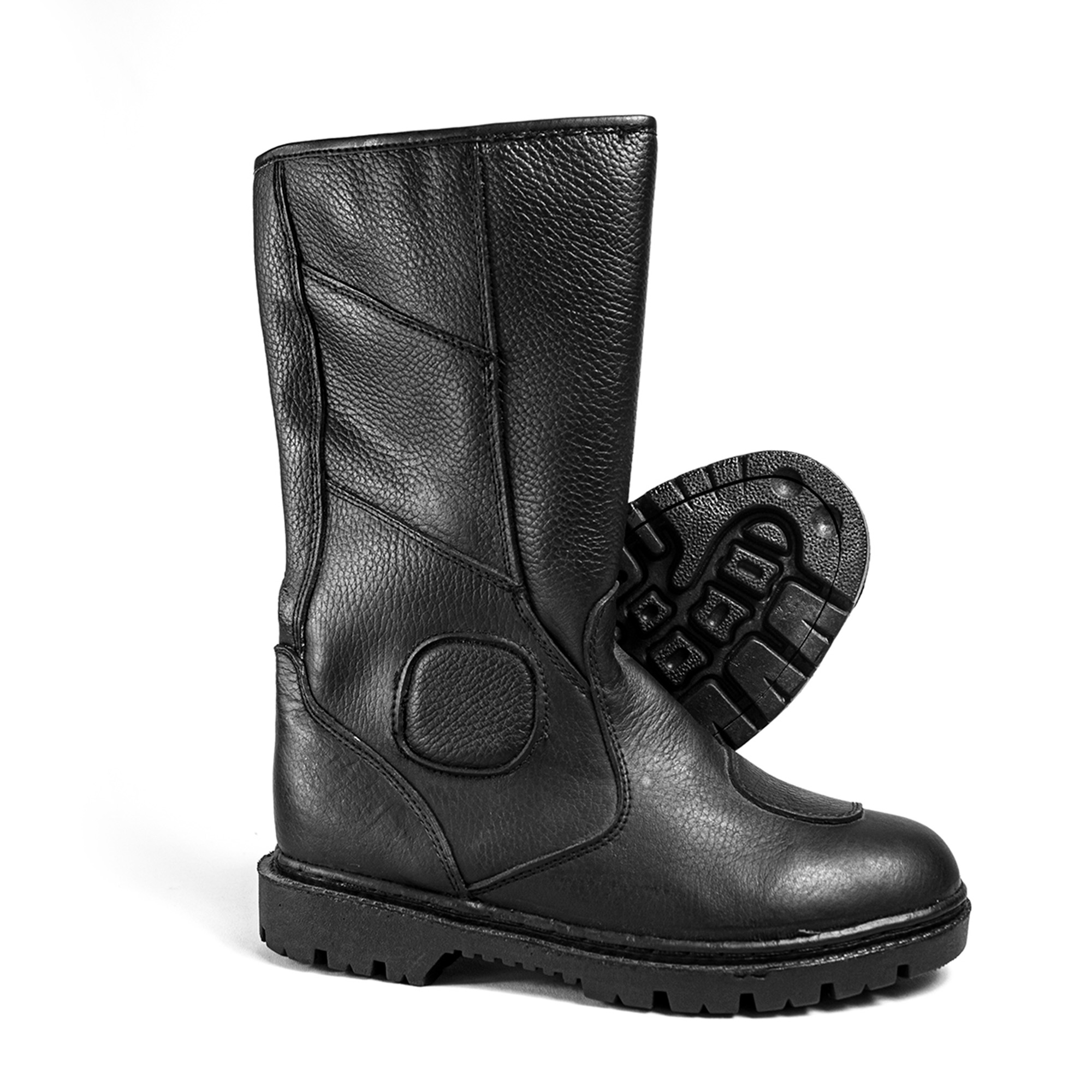 Botas para Moto Apm Touring color Negro de Piel Talla 28