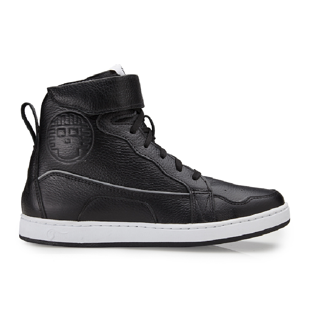 Foto 3 | Tenis Atacama Travis Protección Biker Calzado Bota Negra para Moto de Piel