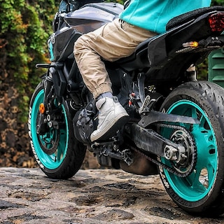 Foto 6 | Tenis Atacama Kevin Blanco Protección Biker Calzado Bota para Moto de Piel