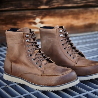 Foto 6 | Bota Atacama Evel Café Protección Biker Calzado para Moto de Piel