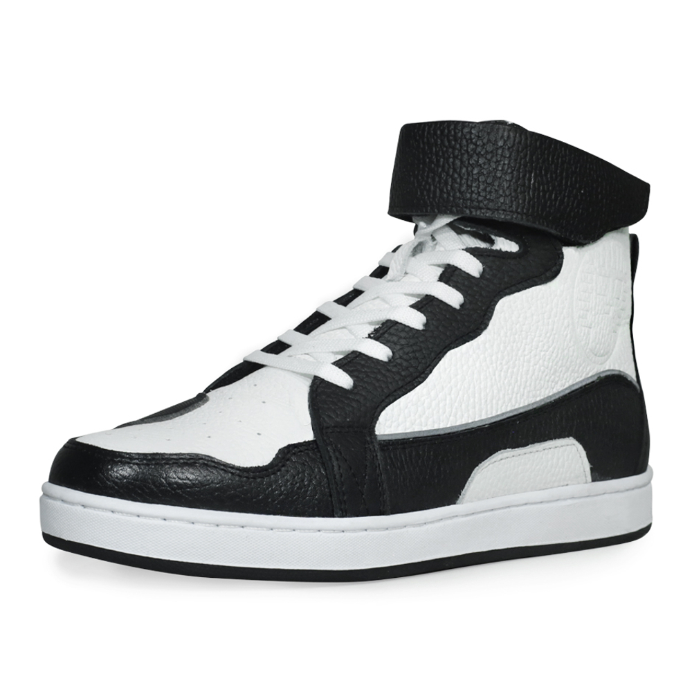 Tenis Atacama Ricky Blanco Protección Biker Calzado Bota para Moto de Piel