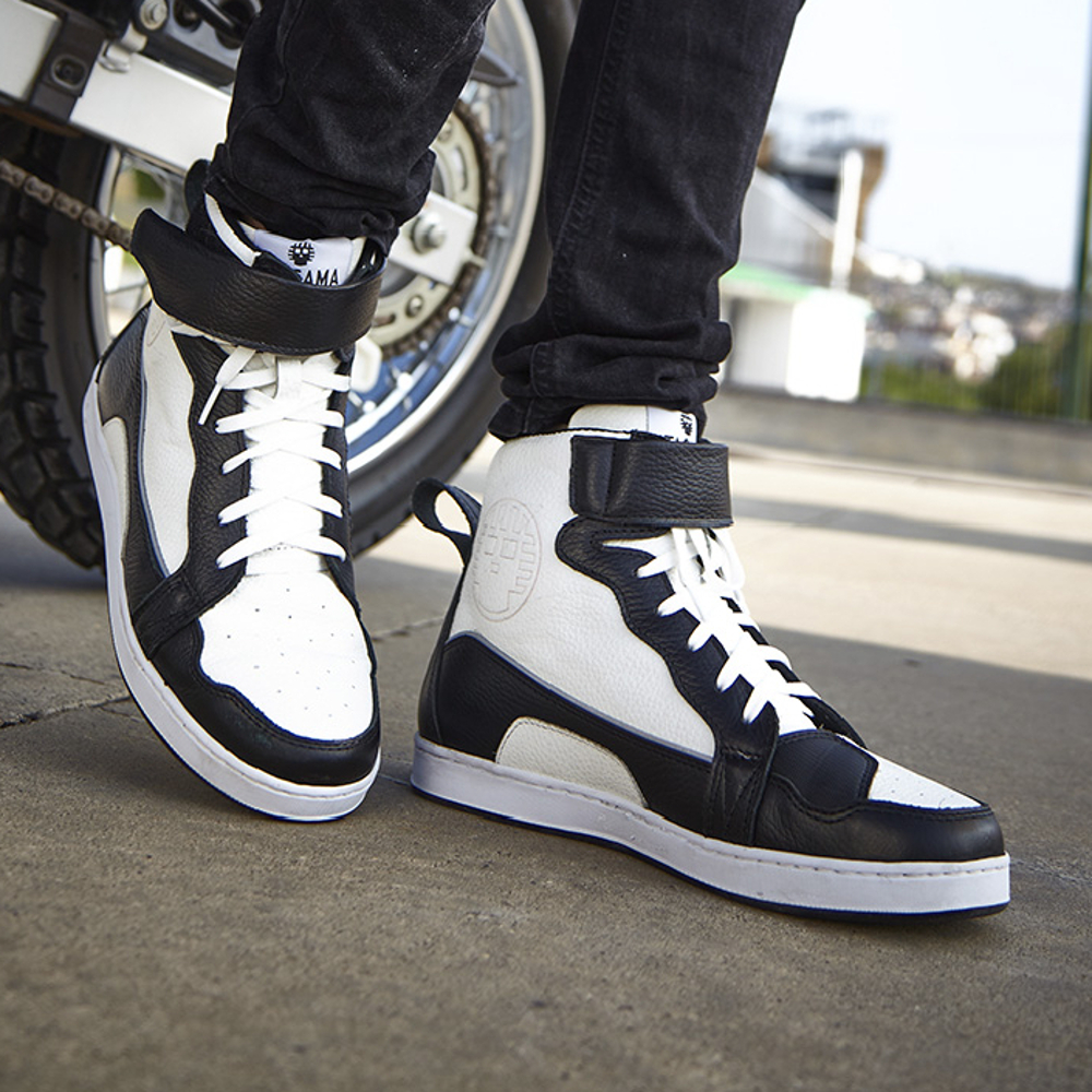 Foto 6 | Tenis Atacama Ricky Blanco Protección Biker Calzado Bota para Moto de Piel