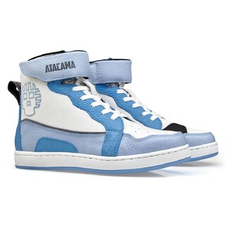 Foto 3 | Tenis Atacama Isadora Azul Protección Biker Calzado Bota para Moto de Piel
