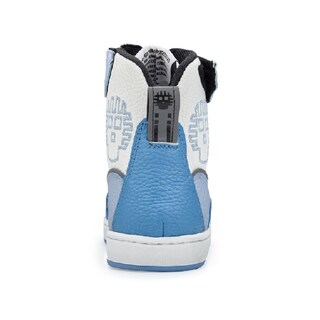 Foto 4 | Tenis Atacama Isadora Azul Protección Biker Calzado Bota para Moto de Piel