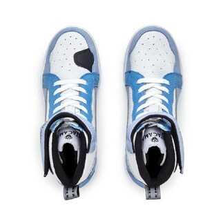 Foto 5 | Tenis Atacama Isadora Azul Protección Biker Calzado Bota para Moto de Piel