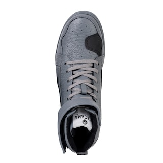 Foto 4 | Tenis Atacama Jeff Gris Protección Biker Calzado Bota Para Moto De Piel