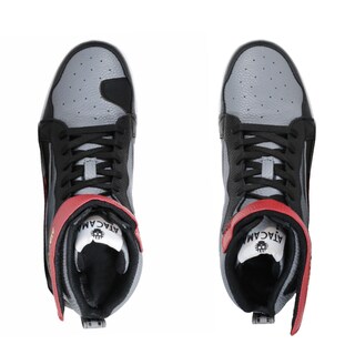 Foto 5 | Tenis Atacama Reed Gris Protección Biker Calzado Bota Para Moto De Piel