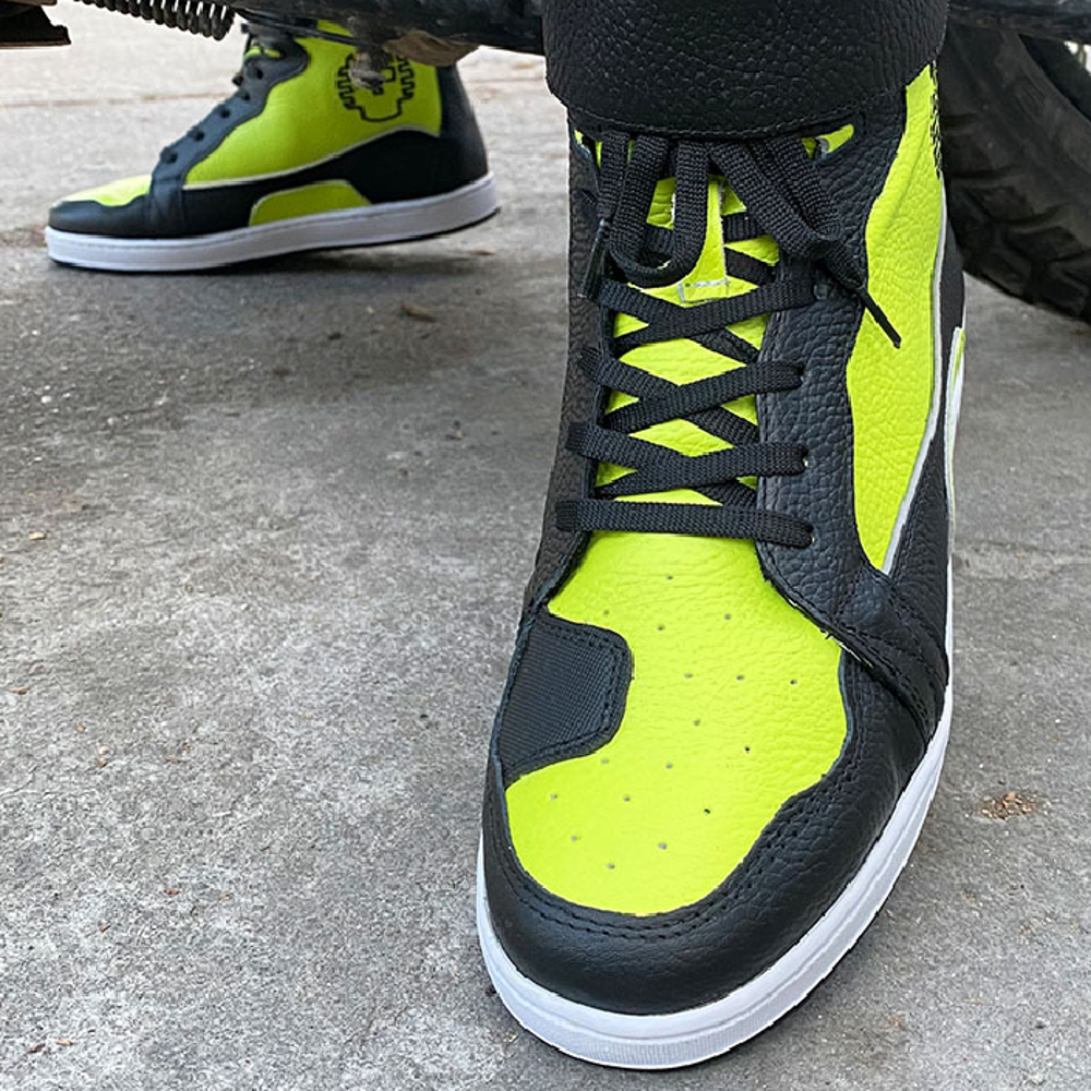 Foto 6 | Tenis Atacama Carmichael Protección Biker Calzado Bota Para Moto De Piel