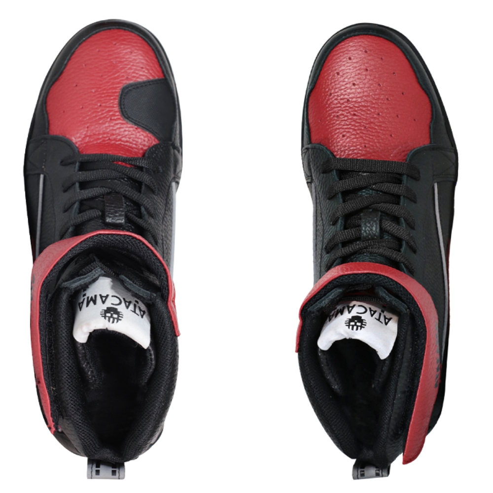 Foto 5 pulgar | Tenis Atacama Mcgrath Negro Protección Biker Calzado Bota Para Moto De Piel