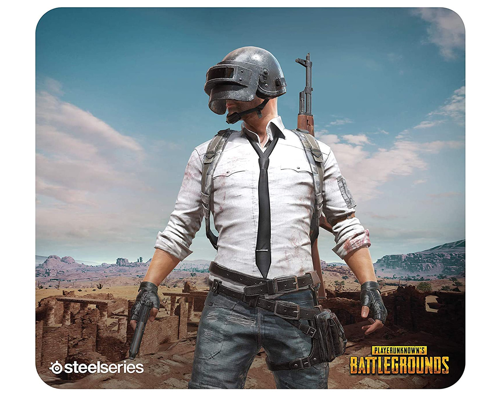 Mouse Pad Steelseries Miramar Qck+ Edición Pubg Tamaño Grande