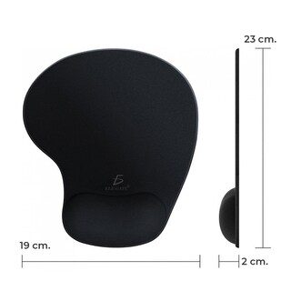 Foto 2 | Mousepad Elegate Sm02 Ergonómico Antideslizante con Reposa Muñecas color Negro