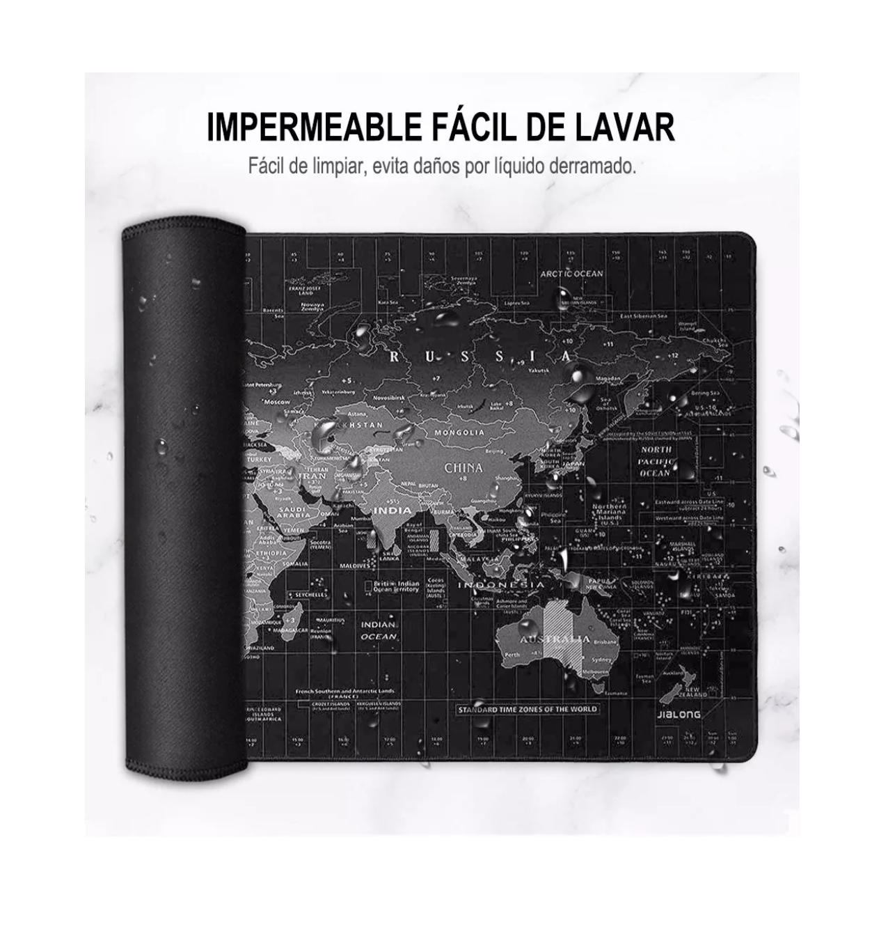 Foto 5 pulgar | Mouse Pad Gamer Belug Antideslizante Negro 80 x 30cm