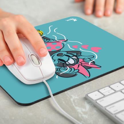 Foto 4 pulgar | Mousepad Xtech Xta-d100mm De Minnie Mouse Disney Superficie Clásica Base De Goma Antideslizante
