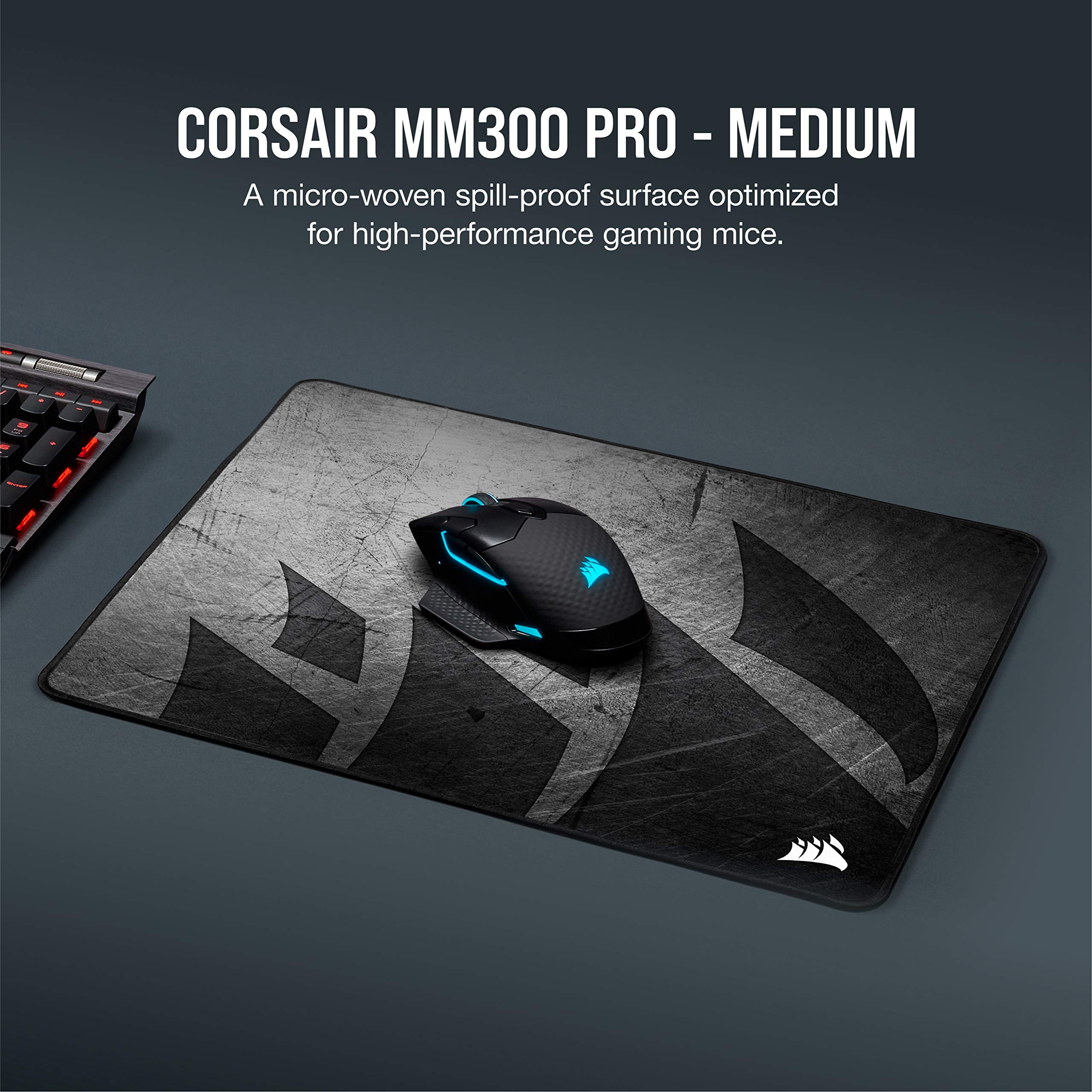 Foto 3 pulgar | Ratón Para Juegos Corsair Mm300 Pro Premium De Tela A Prueba - Venta Internacional.