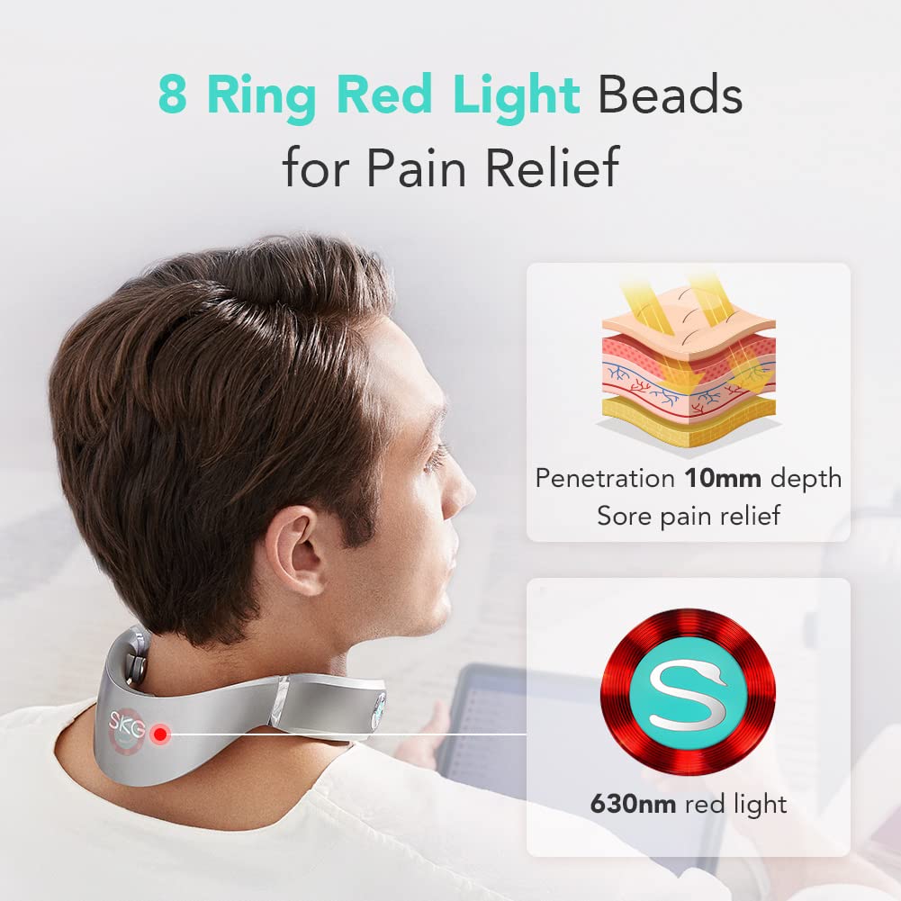 Foto 5 pulgar | Masajeador De Cuello Skg G7pro Con Calor, Vibración E Infrarrojos - Venta Internacional.