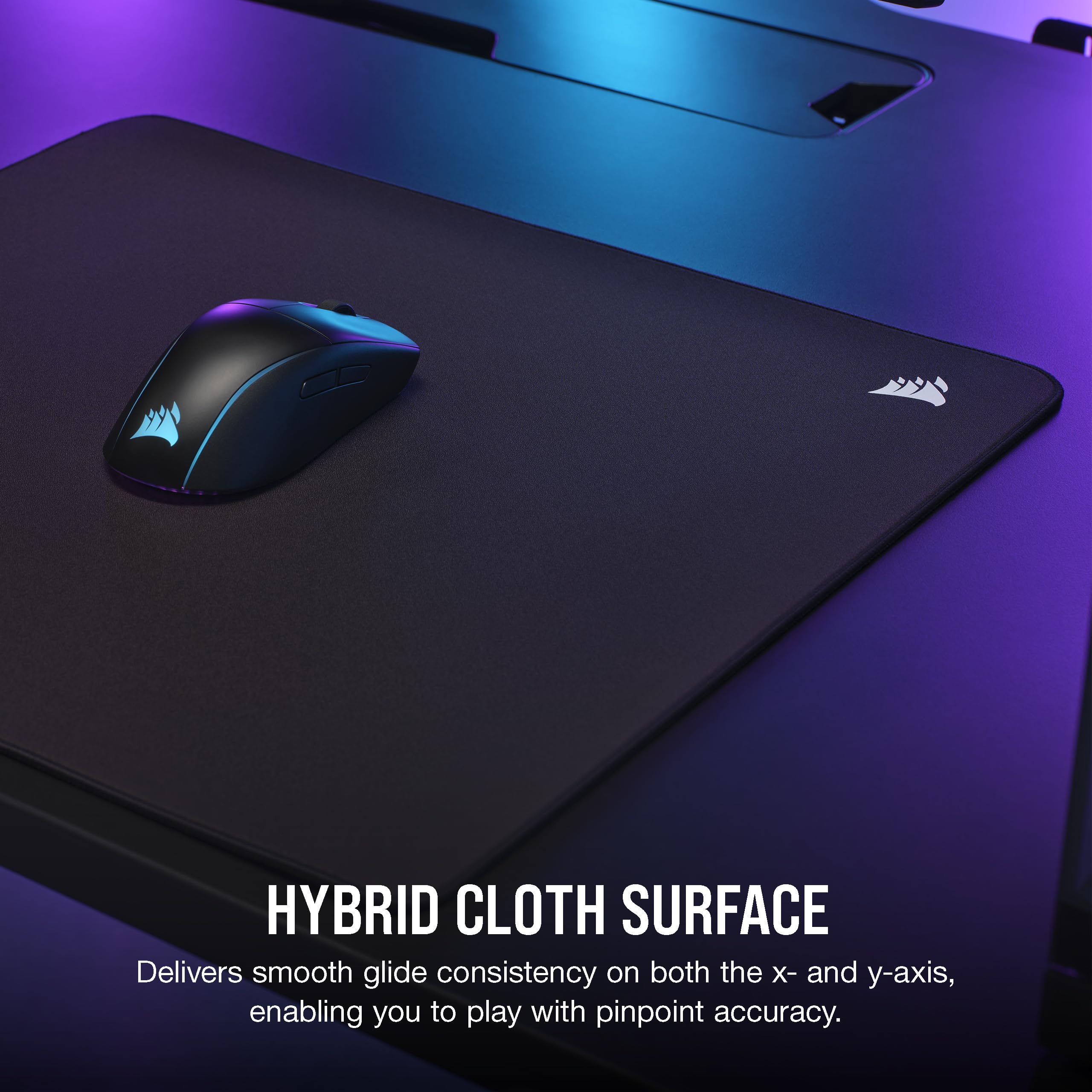 Foto 4 pulgar | Alfombrilla De Ratón Corsair Mm500 V2 Hybrid Cloth Gaming, Grande, Negra - Venta Internacional.