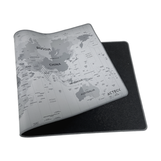 Foto 2 | Mousepad Acteck Vibe Flow World Mt494w Tela + Goma 80x35cm Diseño Mundo Advanced Gris Ac-941044 Sin Garantia
