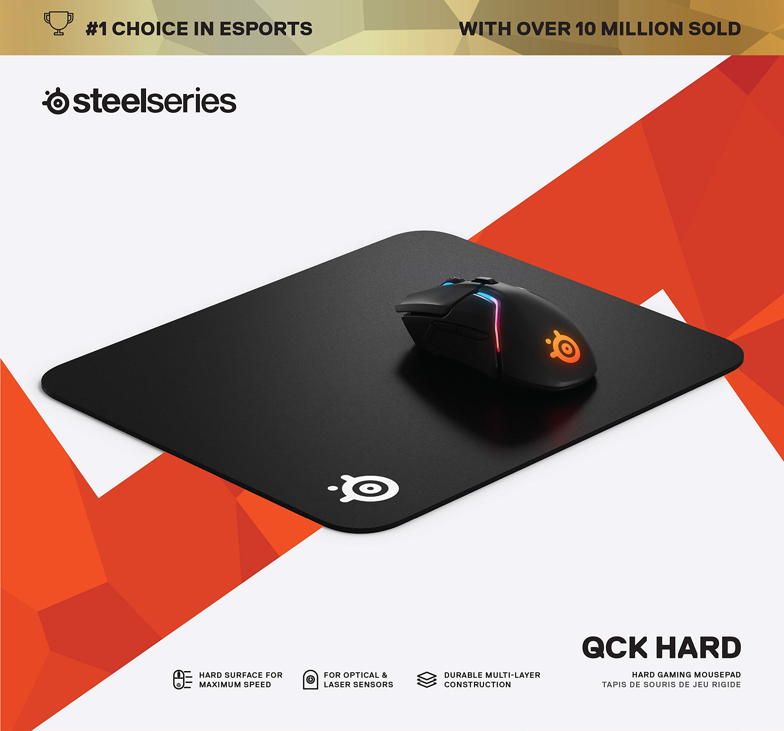 Foto 7 pulgar | Alfombrilla De Ratón Para Juegos Steelseries Qck De Dureza Media 32 X 27 Cm - Venta Internacional.