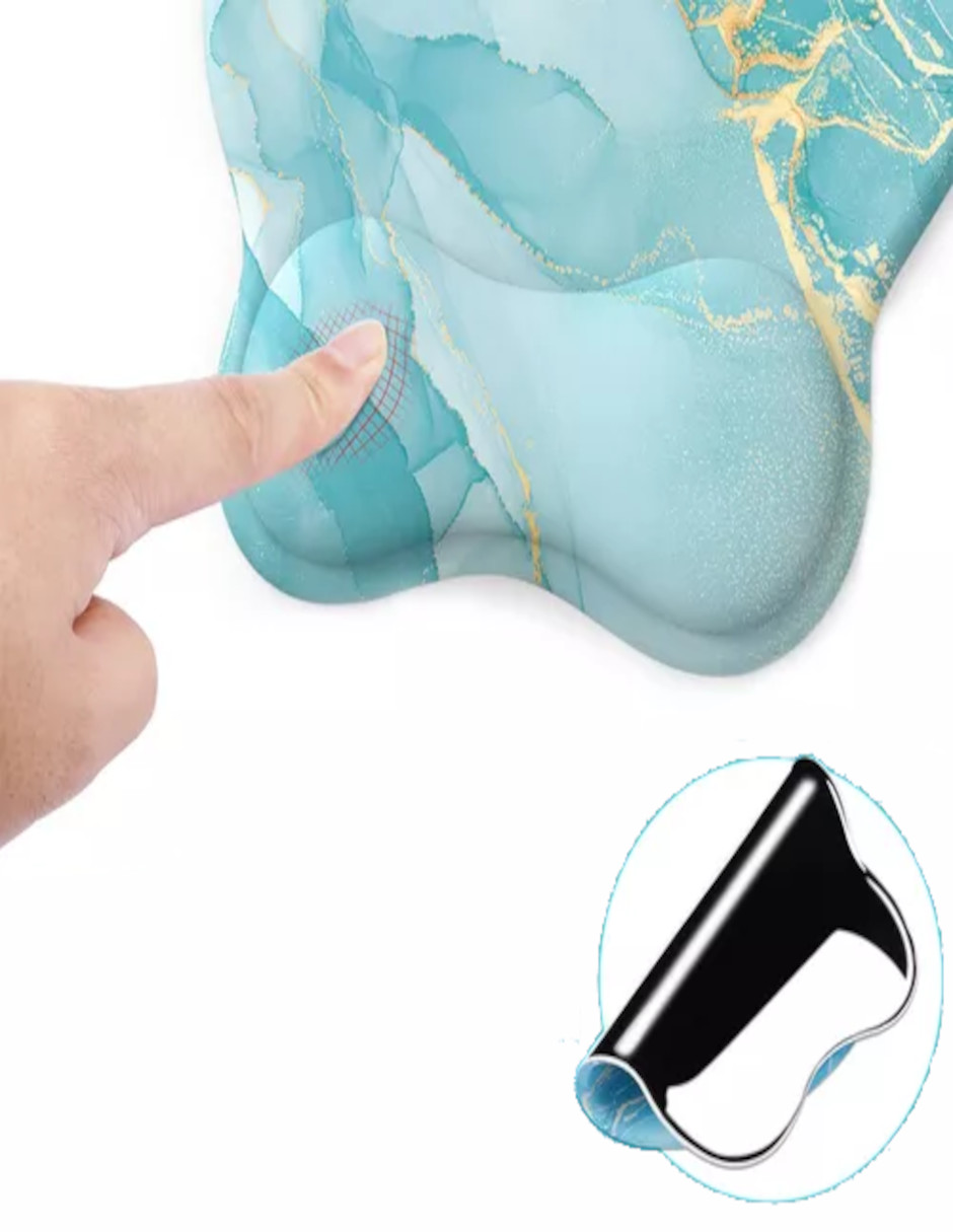 Foto 5 pulgar | Alfombrilla Para Mouse Blue Marble + Termo Güish Gratis