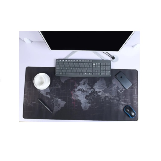 Foto 7 pulgar | Alfombrilla Gaming Grande - Diseño De Mapa Del Mundo