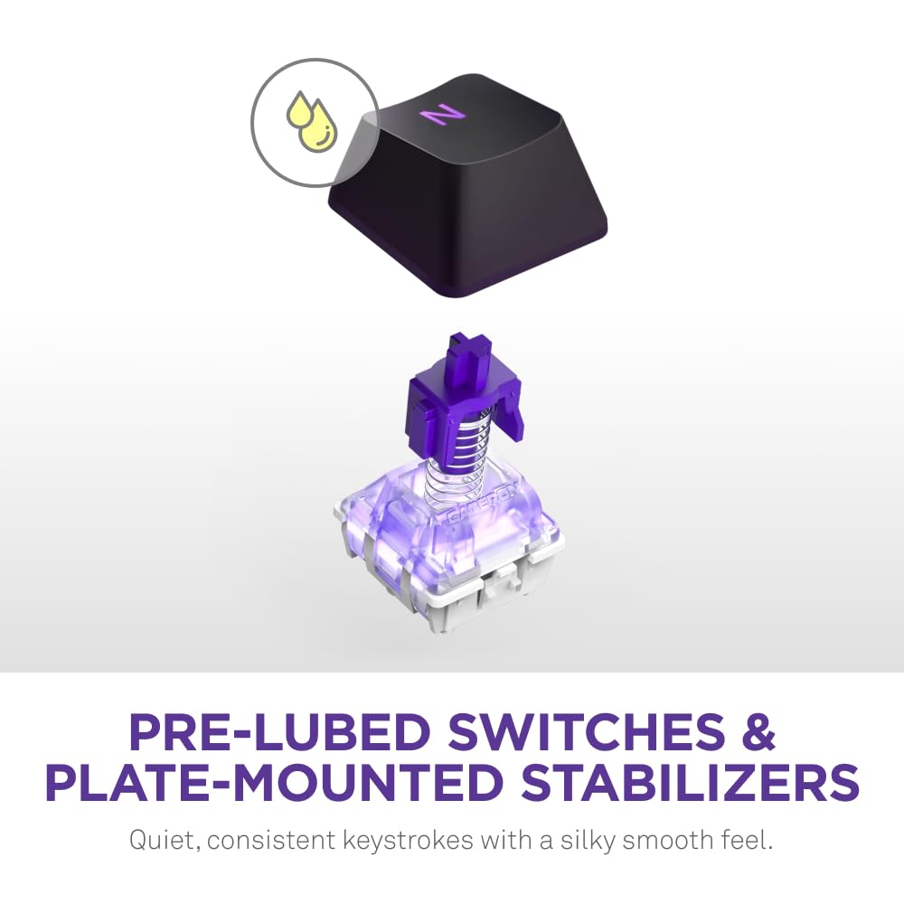 Foto 7 | Teclado Para Juegos Nzxt Function 2 Minitl Con Cable Óptico Negro - Venta Internacional.