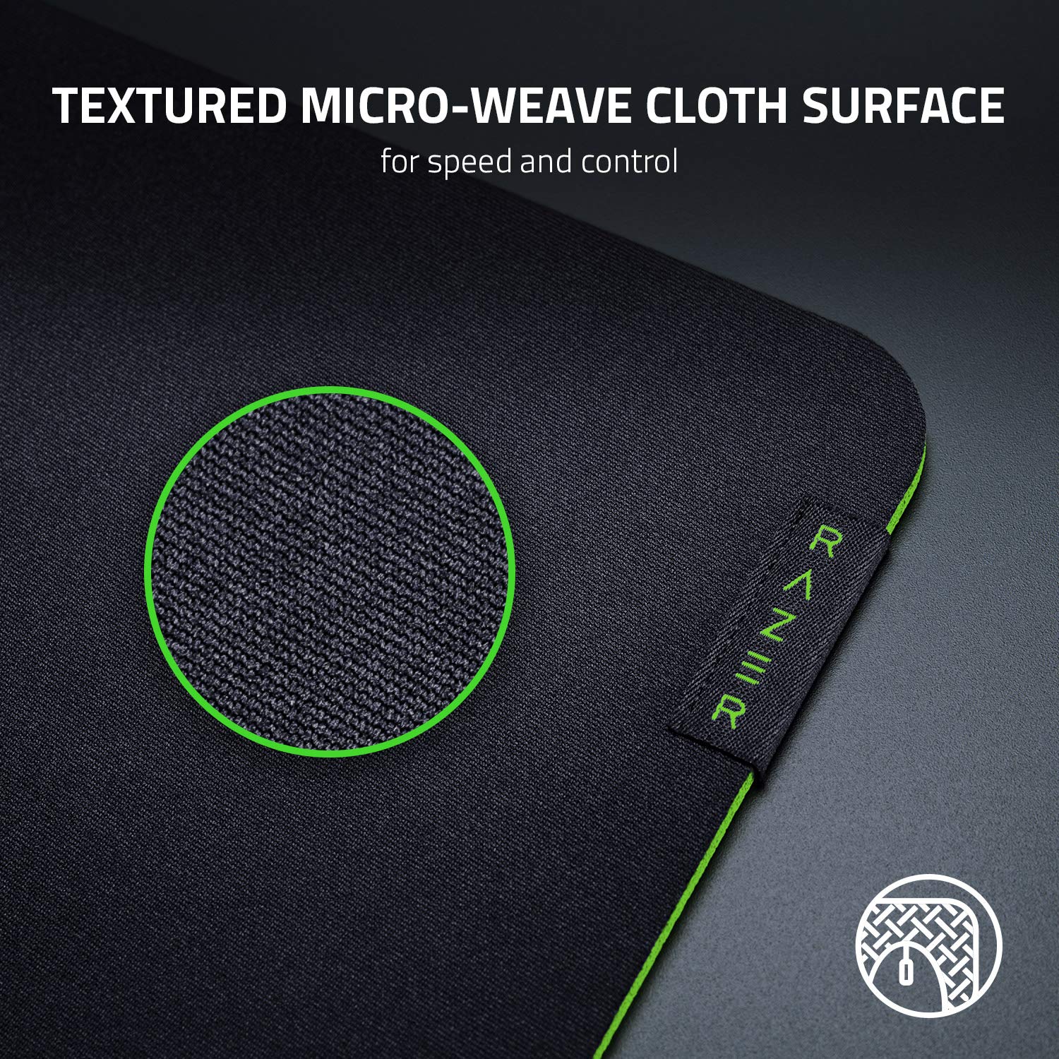 Foto 3 pulgar | Alfombrilla de Ratón Razer Gigantus V2 Cloth Gaming Negra - Venta Internacional