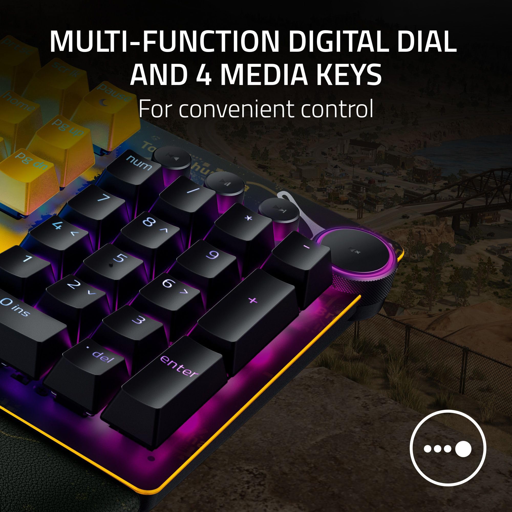 Foto 6 pulgar | Teclado Para Juegos Razer Huntsman V2 Optical Pubg Edition - Venta Internacional.