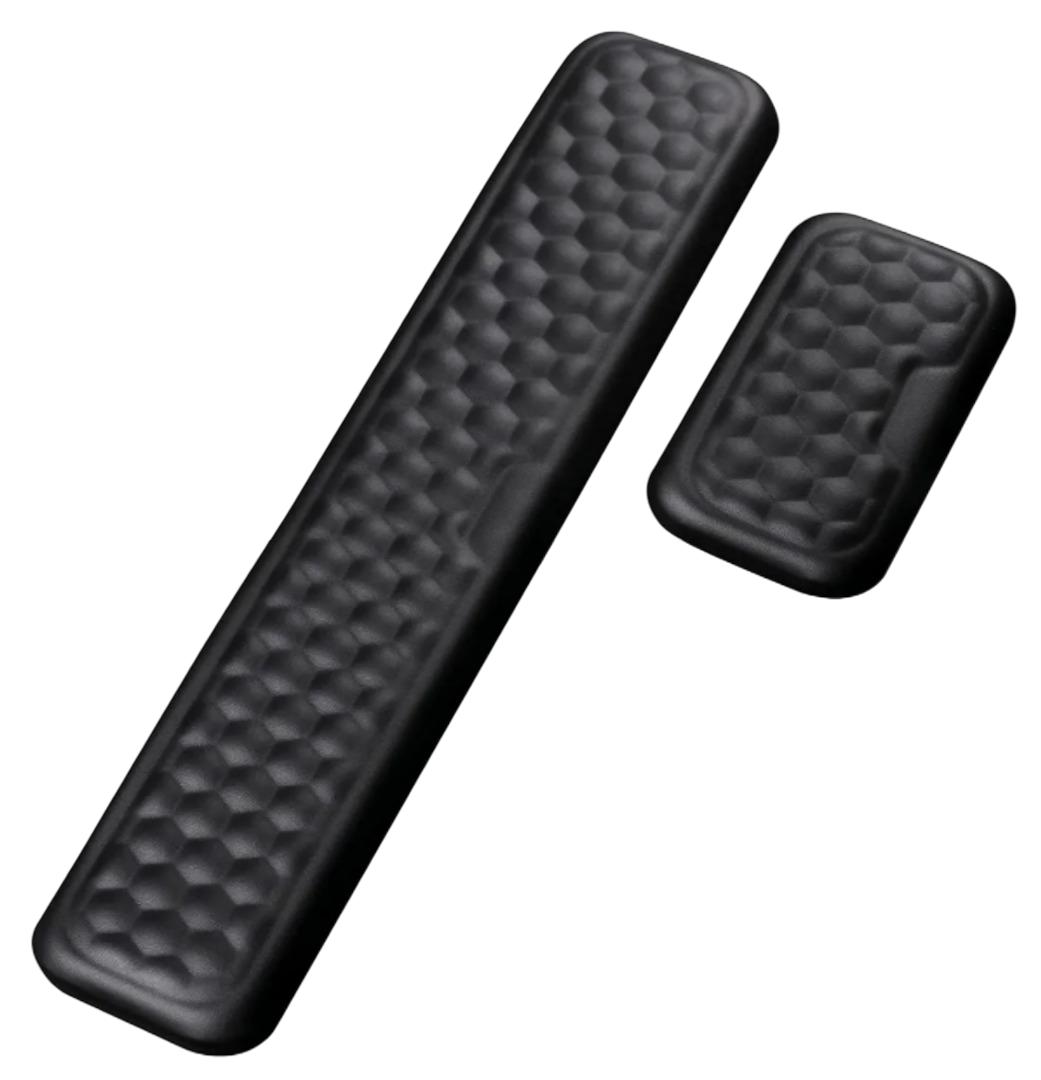 Foto 2 pulgar | Xtellar: La Alfombrilla Ergonómica Y Reposamuñecas Para Teclado De Lujo.