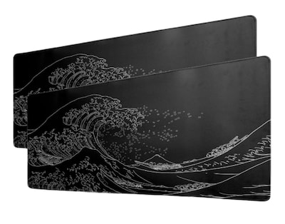 Foto 1 | Pack De 2 Alfombrillas Olas Xtellar Gamer Premium Para Ratón De 80x30cm