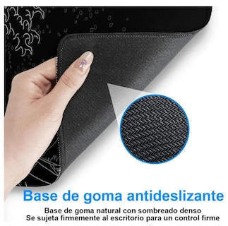 Foto 4 | Pack De 2 Alfombrillas Olas Xtellar Gamer Premium Para Ratón De 80x30cm