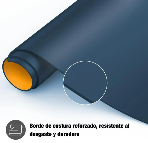 Foto 4 pulgar | Alfombrilla Azul Marino-amarillo Extragrande De Doble Cara Xtellar Para Gamers Y Profesionales