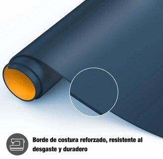 Foto 3 | Alfombrilla Azul Marino-amarillo Extragrande De Doble Cara Xtellar Para Gamers Y Profesionales