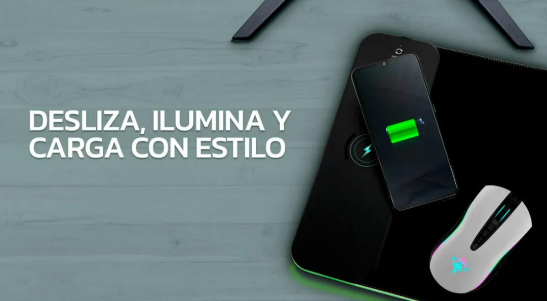 Foto 4 pulgar | Mouse Pad Gamer Xtellar XTLLAR5671 con Carga Inalámbrica y Luz RGB