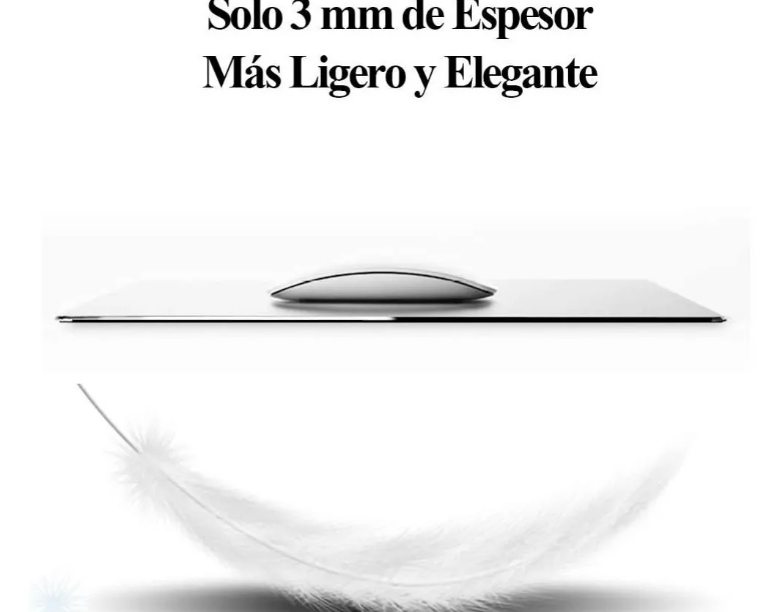 Foto 4 pulgar | Exclusivo Mousepad Xtellar De Aluminio Antiderrapante Ultra-delgado Y Sofisticado