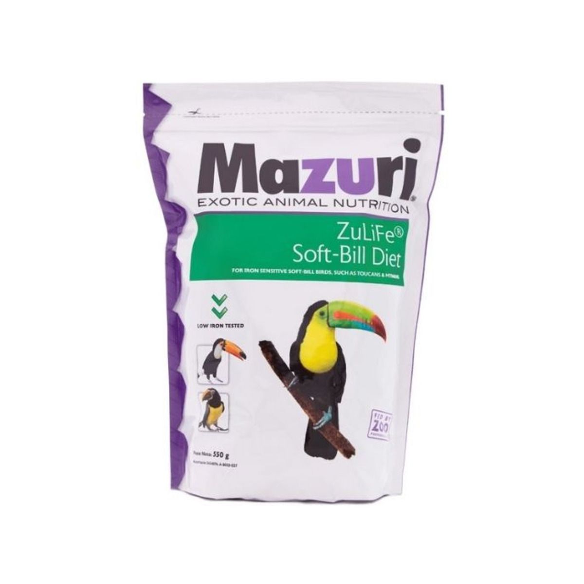 Foto 1 | Alimento para Tucanes Mazuri 550 Gr