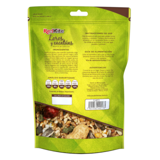 Foto 2 | Alimento Natural de Semillas Redkite FL4013 para Loros y Cacatúas con 500 Gramos