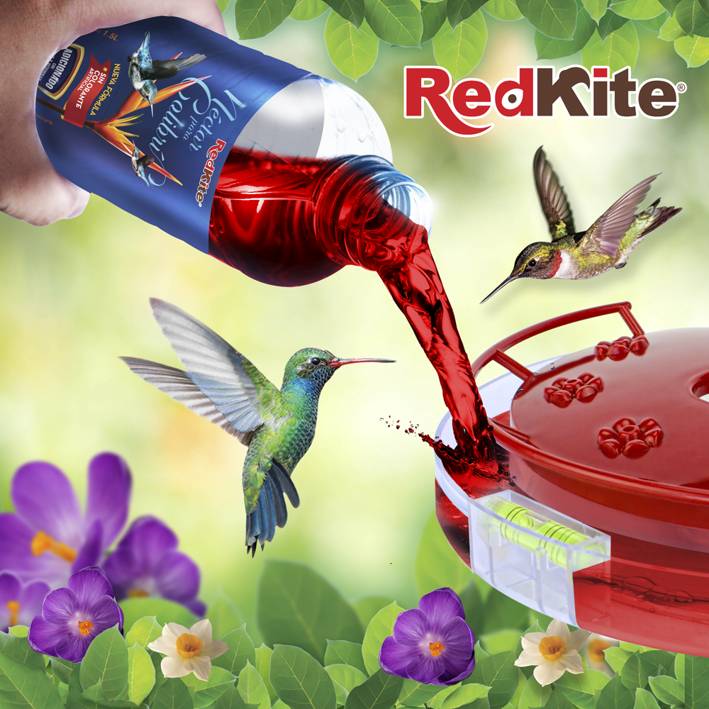 Foto 3 pulgar | Néctar Líquido Natural Redkite para Colibrí con 1.5 Litros