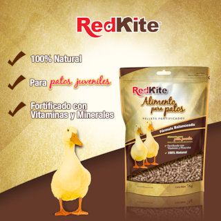 Foto 3 | Alimento para Patos Jóvenes Redkite con 1 Kilogramo