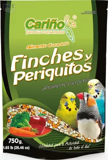 Foto 2 pulgar | Alimento para Periquitos Cariño Finches con Fruta y Fortificado
