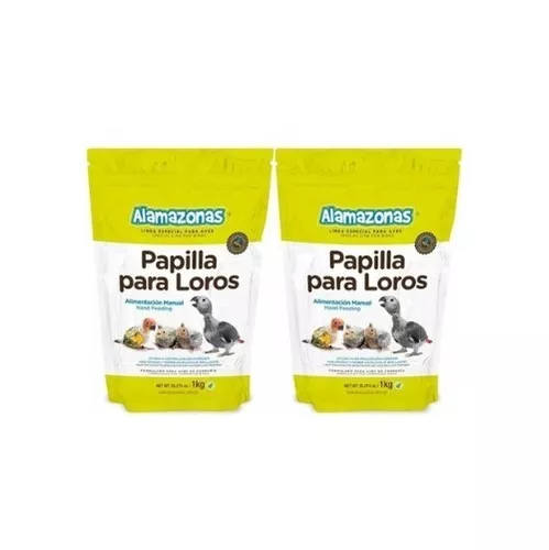Foto 2 pulgar | Papilla Para Loros Alamazonas 2kg 100% Mexicano