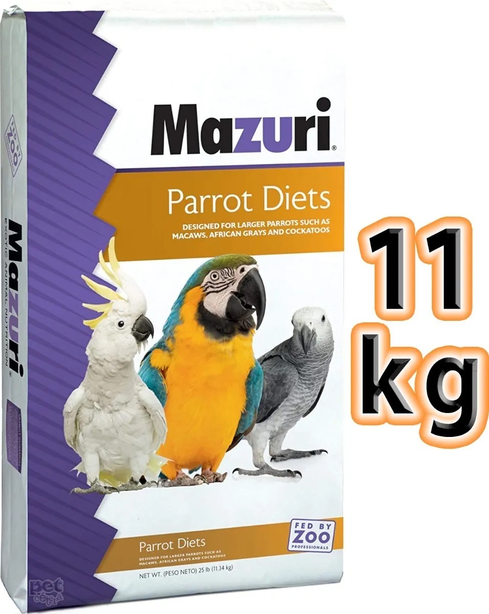 Foto 2 pulgar | Mazuri Large Bird Diet Alimento Para Loro  Guacamaya  Cacatua 11.34 kg (25 lb)