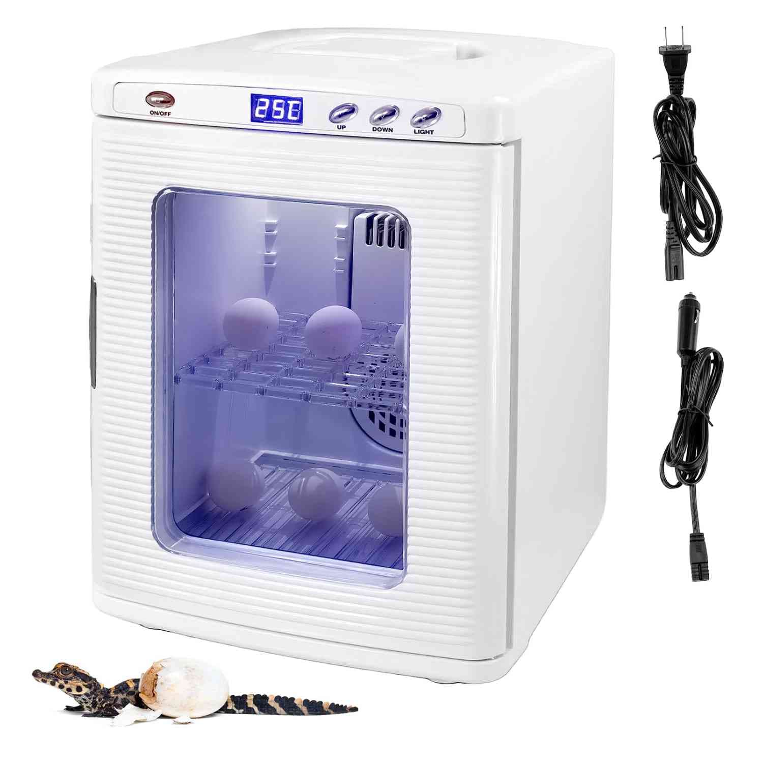 Incubadora Gutstark de Huevos Reptiles 5 A 60° C Corriente Ac Dc $3,999