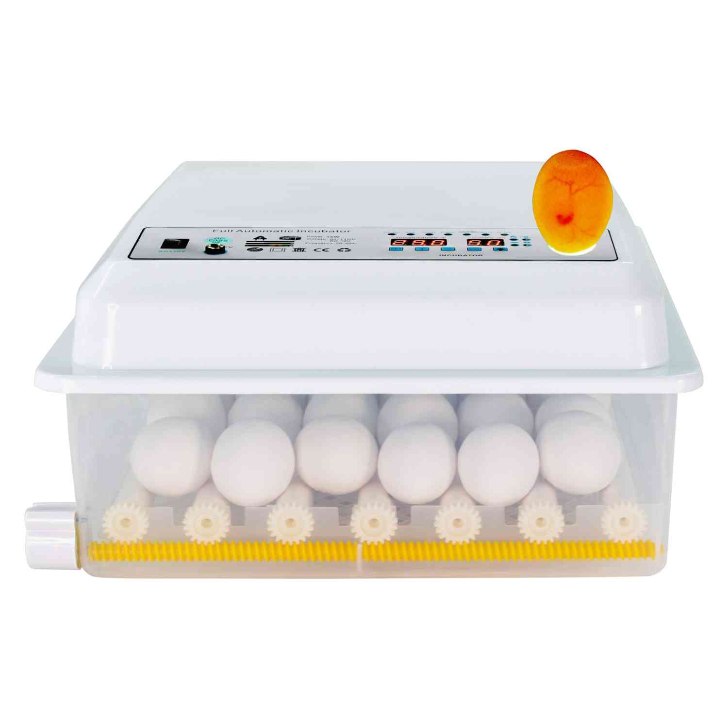 Foto 1 | Incubadora Automatica 36 Huevos Aves Pollos + Ovoscopio