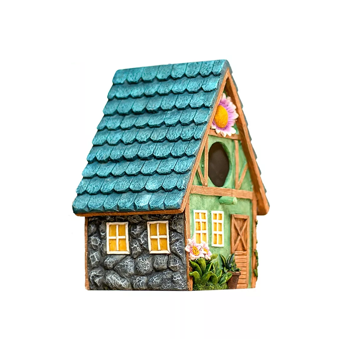 Foto 2 pulgar | Casa De Pájaros Y Colibríes Para Colgar En Exterior Eo Safe Imports Esi-17625 Multicolor