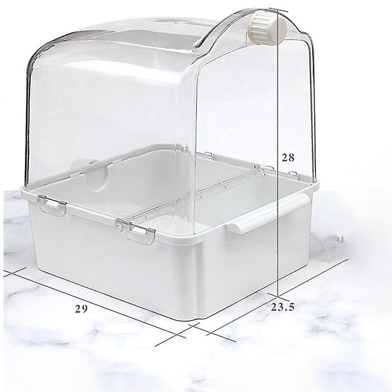 Foto 3 pulgar | Bañera Para Pájaros Huoguo Para Loros, Cacatúas, Periquitos - Venta Internacional.