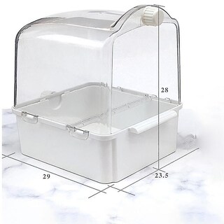Foto 2 | Bañera Para Pájaros Huoguo Para Loros, Cacatúas, Periquitos - Venta Internacional.
