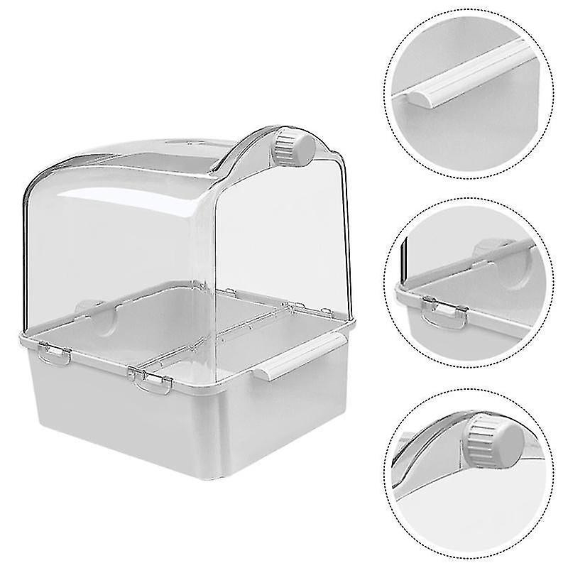 Foto 4 pulgar | Bañera Para Pájaros Huoguo Para Loros, Cacatúas, Periquitos - Venta Internacional.