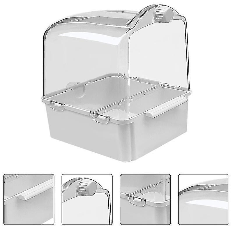 Foto 5 pulgar | Bañera Para Pájaros Huoguo Para Loros, Cacatúas, Periquitos - Venta Internacional.